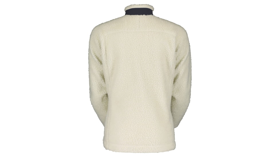 SCOTT Defined Heritage Pile Jacket - Womens, Winter White/Dark Blue, Medium, 2918286293008