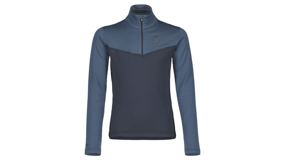 SCOTT Defined Light Junir Pullover, Metal Blue/Dark Blue, Medium, 2918397378007