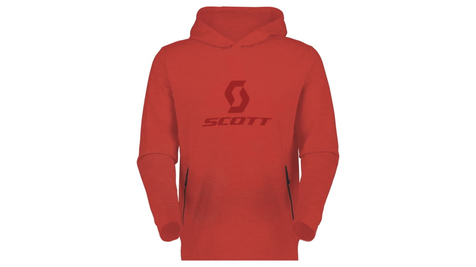 SCOTT Defined Mid Pullover Hoody - Mens, Magma Red, Extra Large, 2946747373009