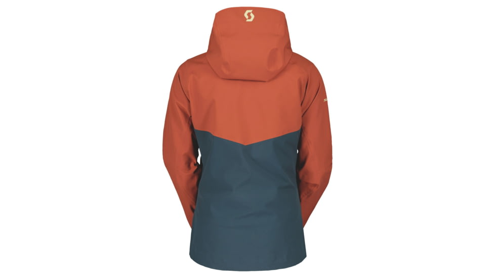 SCOTT Explorair 3L Jacket - Womens, Earth Red/Aruba Green, Medium, 2837647369008
