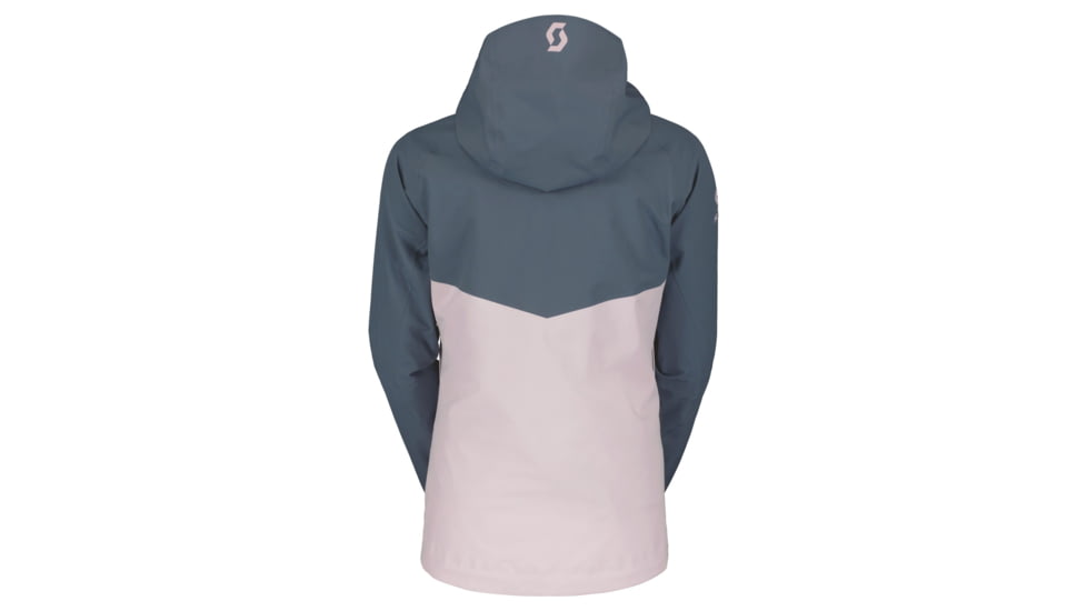 SCOTT Explorair 3L Jacket - Womens, Metal Blue/Sweet Pink, Small, 2837647381007