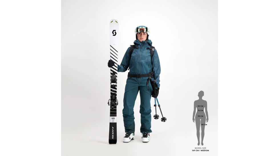 SCOTT Explorair 3L Pants - Womens, Aruba Green, Medium, 2777087334008