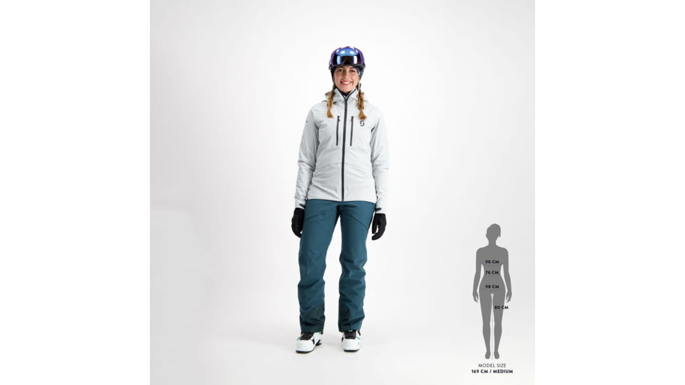 SCOTT Explorair DryoSpun 3L Pants - Womens, Aruba Green, Medium, 2918627334008