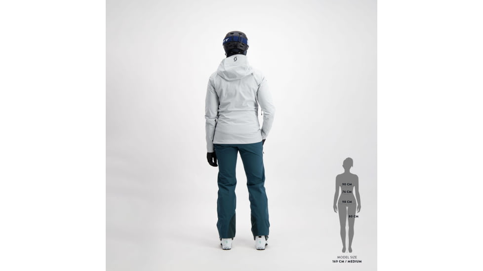 SCOTT Explorair DryoSpun 3L Pants - Womens, Aruba Green, Medium, 2918627334008