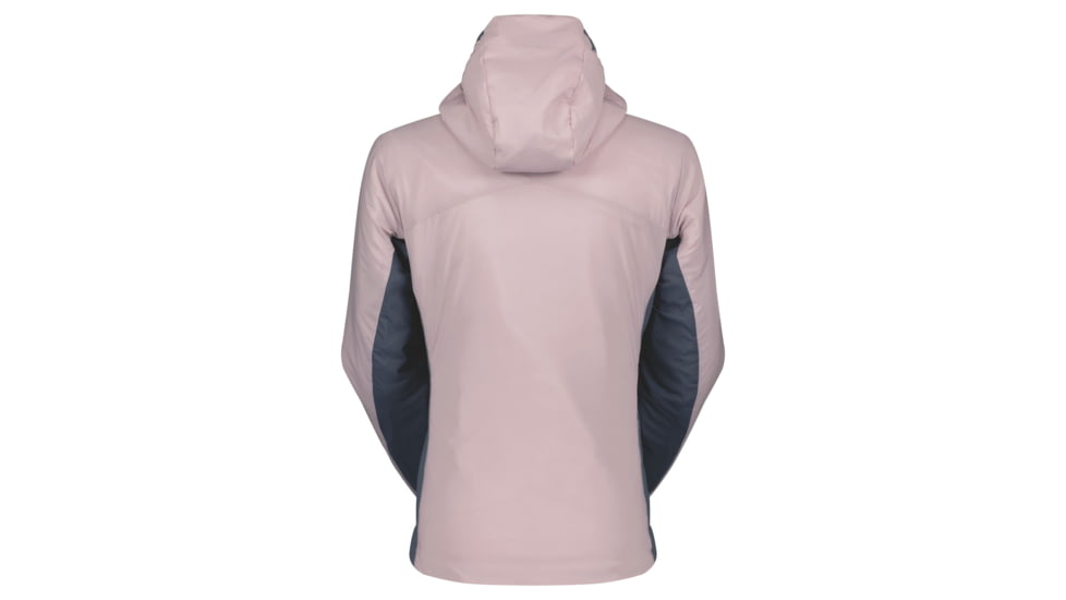 SCOTT Insuloft Light Hoody Jacket - Womens, Sweet Pink/Metal Blue, Medium, 2918267382008