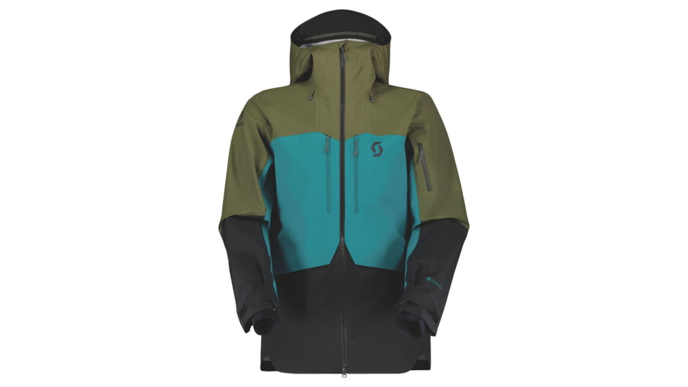 SCOTT Line Chaser GTX 3L Jacket - Mens, Fir Green/Winter Green, Large, 2918467392008