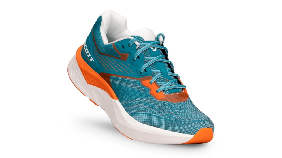 SCOTT Pursuit Ride Shoes - Mens, Mineral Green/Glow Orange, 11.0 US, 4110757522450