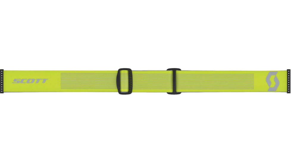 SCOTT Shield Goggle, Virescent Yellow/Light Grey/Enhancer Aqua Chrome, 2778377410351