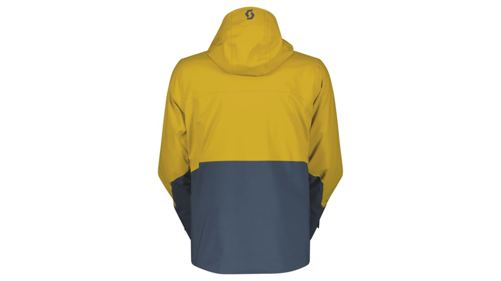 SCOTT Ultimate Dryo 10 Jacket - Mens, Mellow Yellow/Metal Blue, Medium, 2837577376007