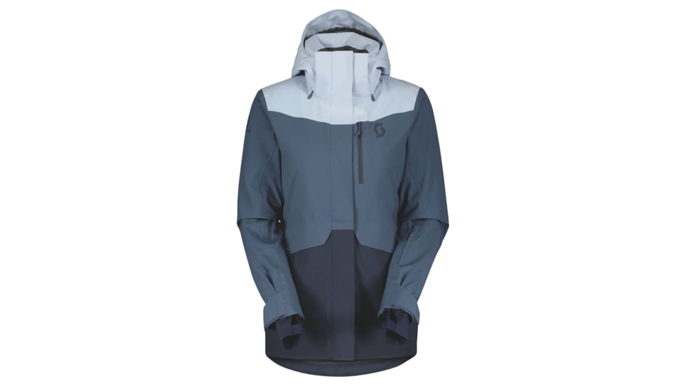 SCOTT Ultimate Dryo Plus Jacket - Womens, Glace Blue/Metal Blue, 2XS, 2918707370005