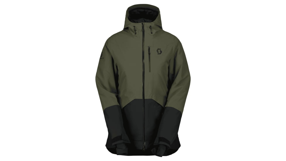 SCOTT Ultimate Dryo Ripstop Jacket - Womens, Douglas Green/Black, Medium, 4199057868010