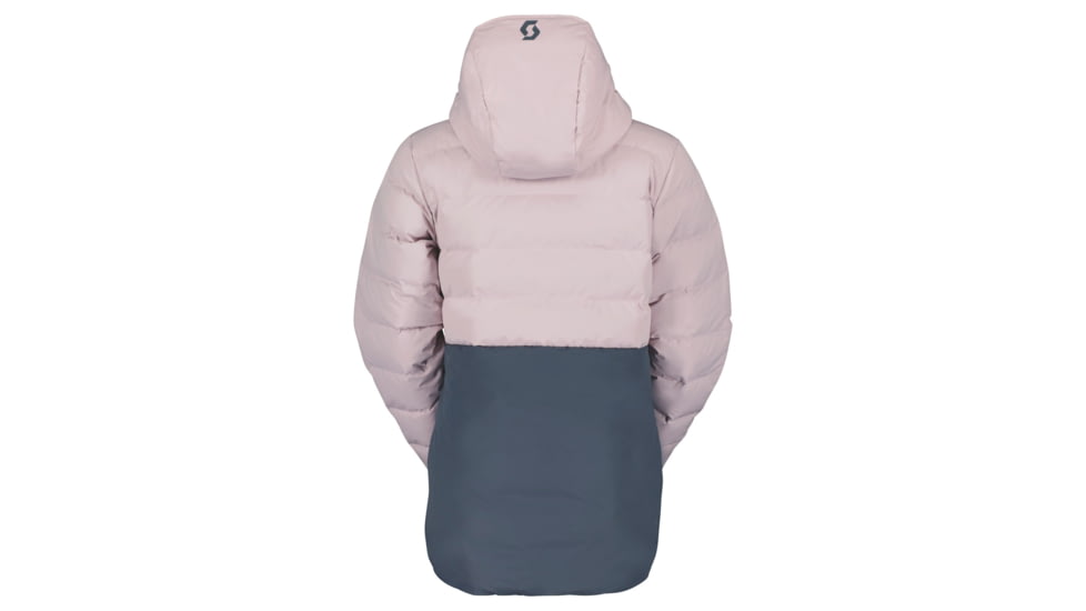 SCOTT Ultimate Warm Jacket - Womens, Sweet Pink/Metal Blue, Large, 2918697382009