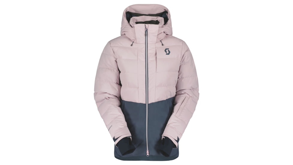SCOTT Ultimate Warm Jacket - Womens, Sweet Pink/Metal Blue, Large, 2918697382009