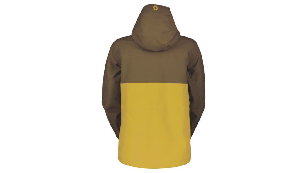 SCOTT Vertic 3L Jacket - Mens, Earth Brown/Mellow Yellow, 2XL, 2837487394010