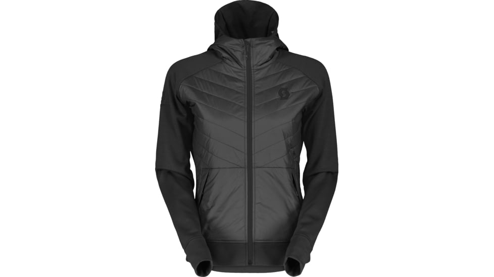 SCOTT Vertic Merino Hoody Jacket - Womens, Black, 2XS, 2918150001005