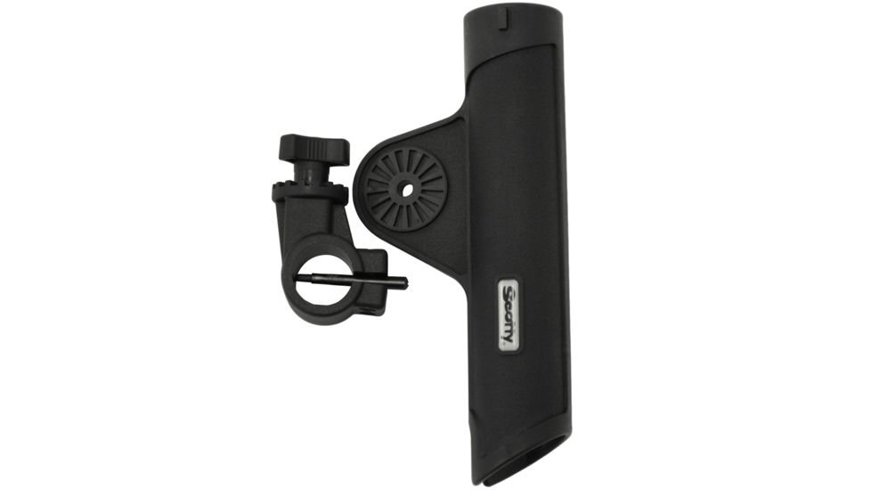 Scotty 358 Rodmaster II Dwnrgger Boom Rod Holder, 1.25in Boom Mount, 0358-BK