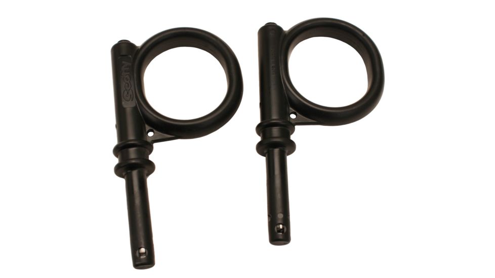 Scotty 104 Strongback Oar Lock 1-3/4in I.D, Black, 0104