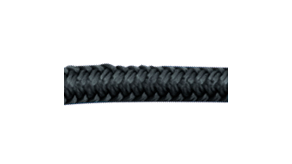Sea-Dog Double Braided Nylon Dock Line - 3/8in x 20ft, Black, 302110020BK-1