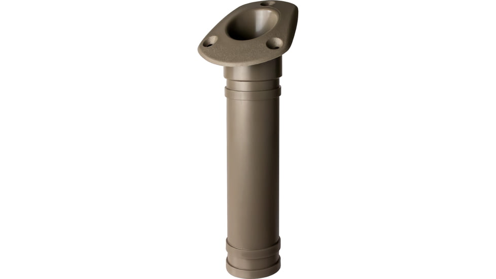 Sea-Dog Flush Mount 9-3/16in Rod Holder, Flat Dark Earth, 325166-1