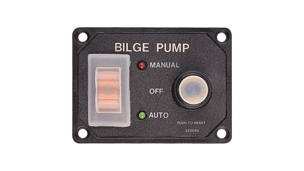 Sea-Dog Guard Bilge Pump Panel w/Circuit Splash 79027