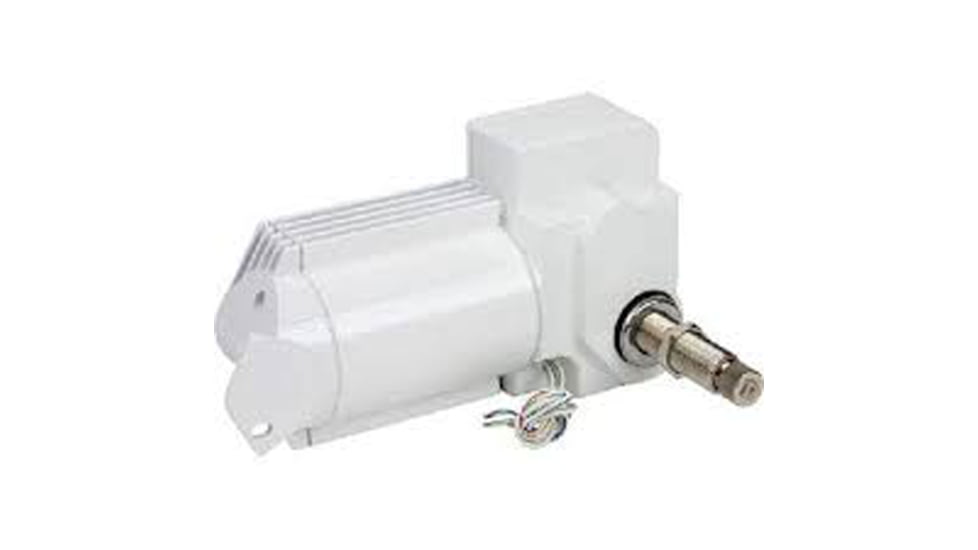 Sea-Dog Heavy-Duty Waterproof Wiper Motor - 110 deg Sweep, 1.5in Shaft Length, White, 412211W-3
