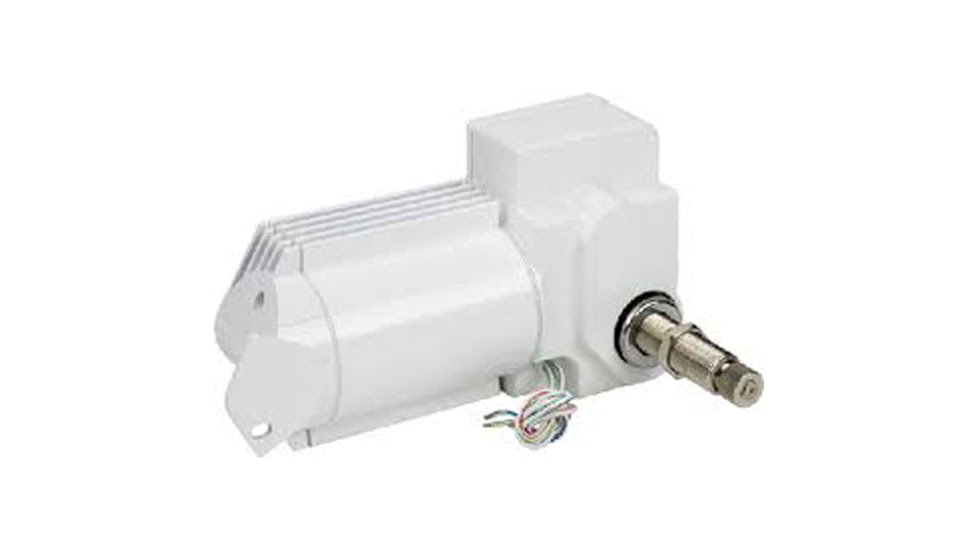 Sea-Dog Heavy-Duty Waterproof Wiper Motor - 80 deg Sweep, 1.5in Shaft Length, White, 412218W-3