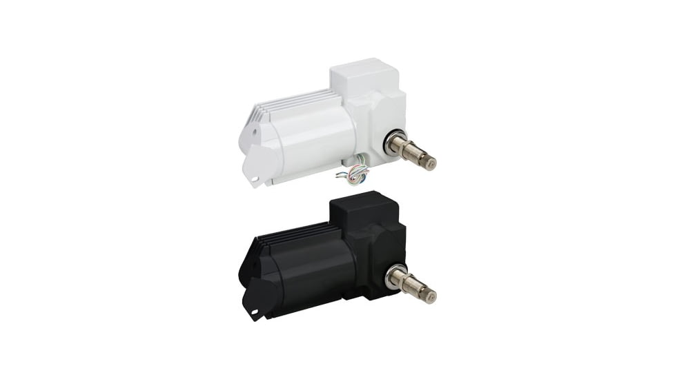 Sea-Dog Heavy Duty Waterproof Wiper Motor - 80 deg Sweep, 3.5 Shaft Length, White, 412238W-3
