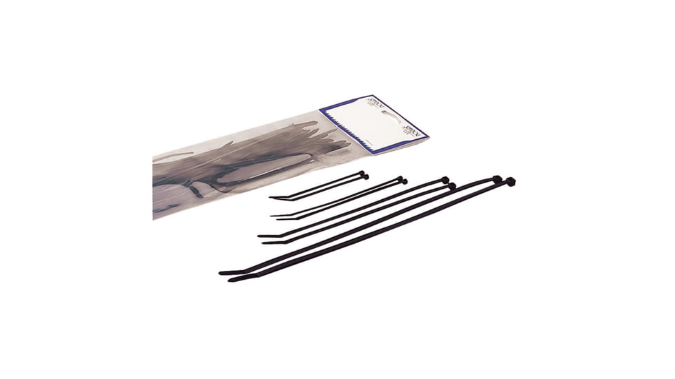 Sea-Dog Mixed Cable Tie Kit, Black, Pack of 100, 427290-1