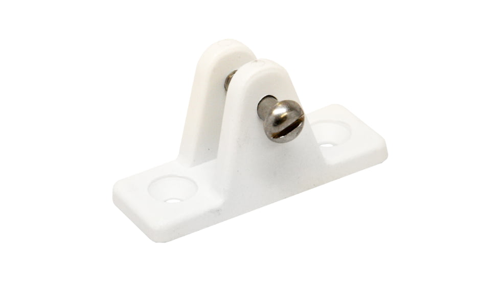 Sea-Dog Nylon Angled Deck Hinge - White 78898