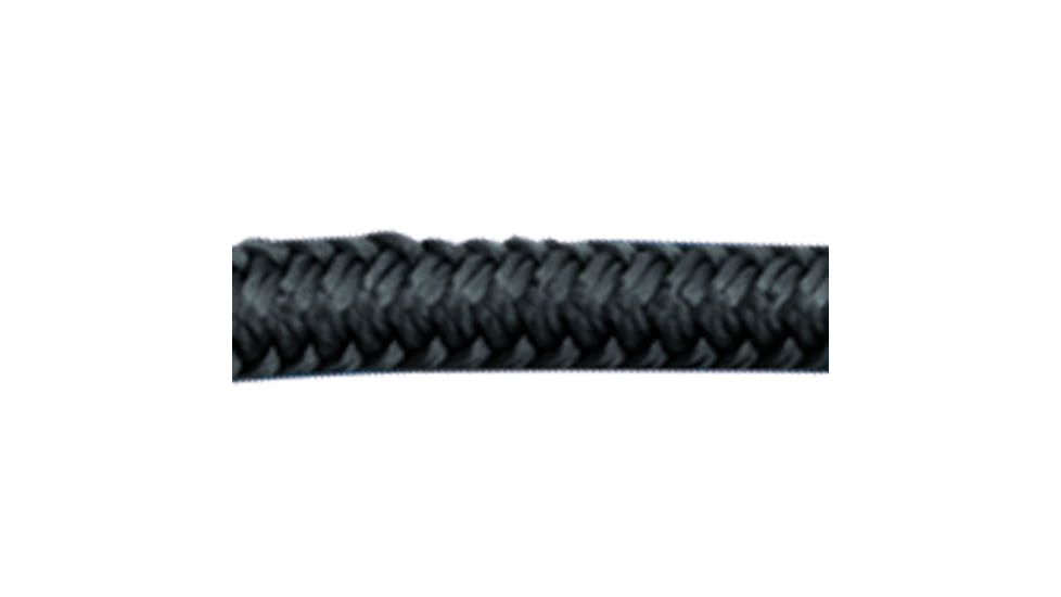Sea-Dog Premium Double Braid Nylon Dock Line - 1/2in x 30ft, Black, 302112030BK-1
