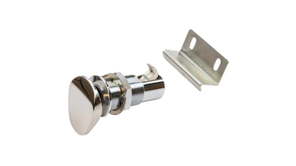 Sea-Dog Push Button Cabinet Latch - Oval 77595