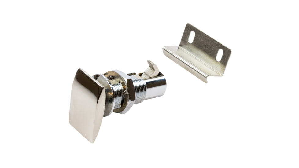 Sea-Dog Push Button Cabinet Latch - Rectangular 77596