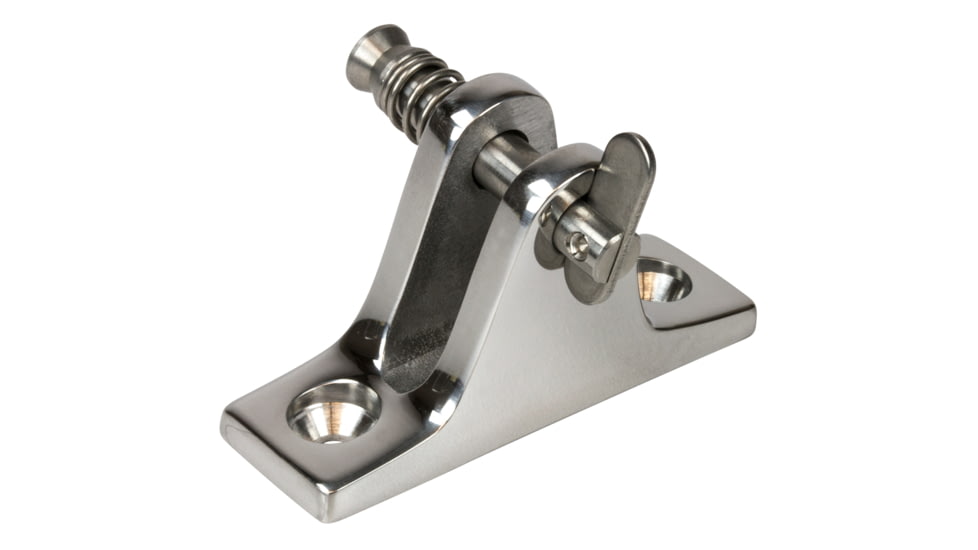 Sea-Dog Stainless Steel Angle Base Deck Hinge - Removable Pin 78904