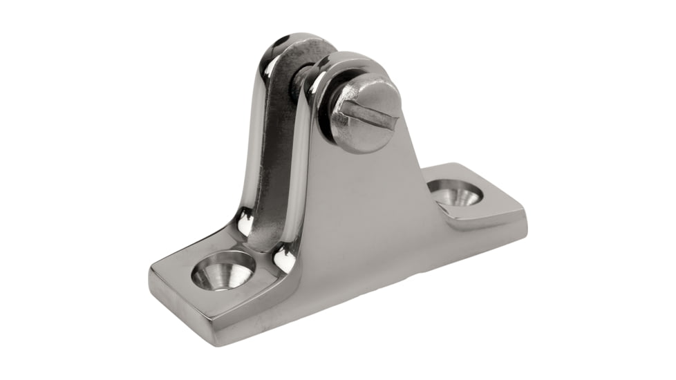 Sea-Dog Steel Angle Base Deck Hinge Stainless 78903