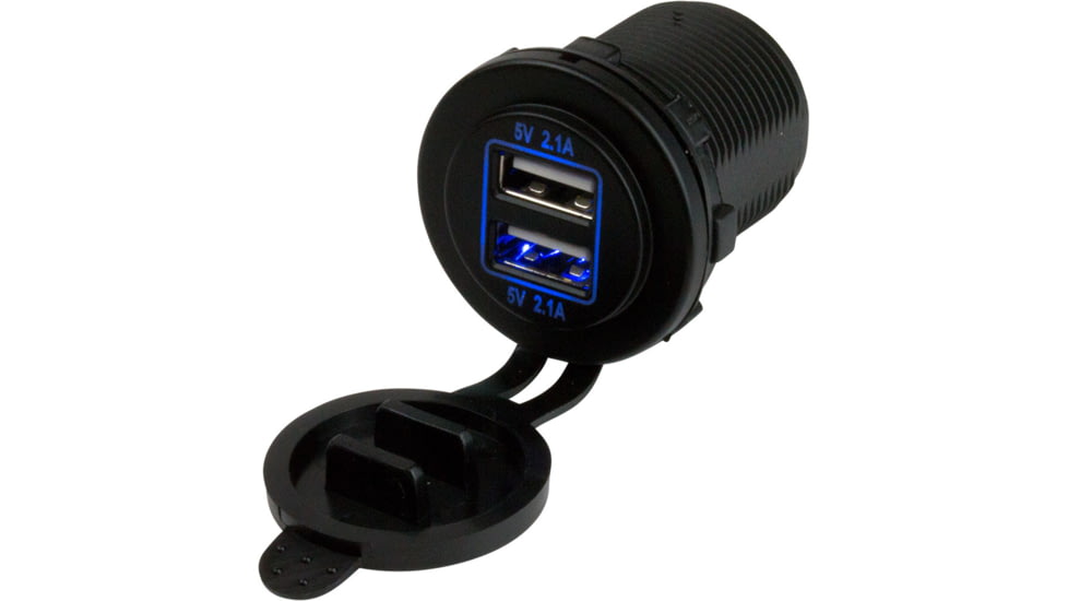 Sea-Dog USB Power Socket Dual 77188