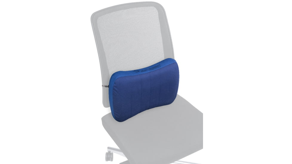 Sea to Summit Aeros Premium Lumbar Pillow, Navy Blue, One Size, 434-34