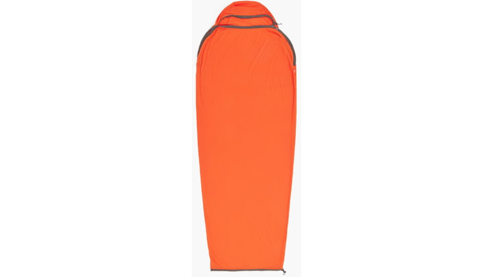 Sea to Summit Reactor Extreme Sleeping Bag Liner w/Drawcord, Spicy Orange, Compact, A3207