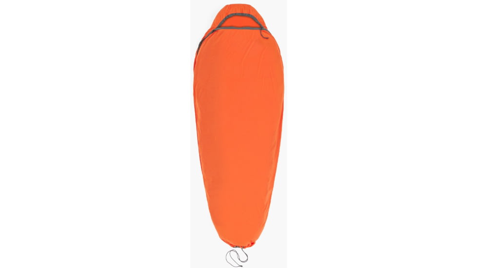 Sea to Summit Reactor Extreme Sleeping Bag Liner w/Drawcord, Spicy Orange, Compact, A3207