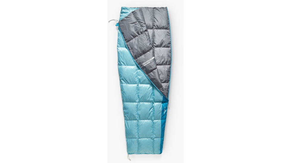 Sea to Summit Traveller Down Sleeping Bag, Aqua Sea Blue, Regular, S1313