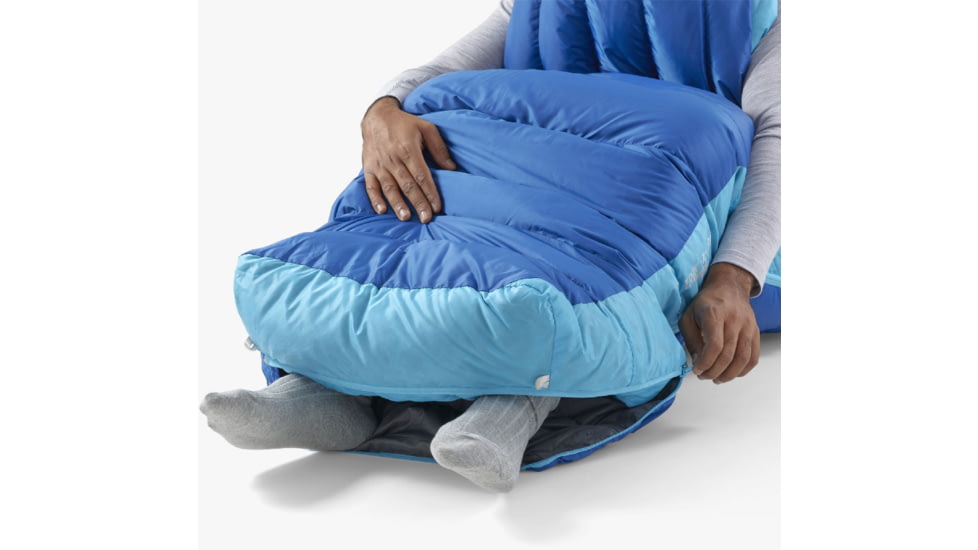Sea to Summit Trek Down Sleeping Bag, Snorkel Blue, Regular/30F, S1014