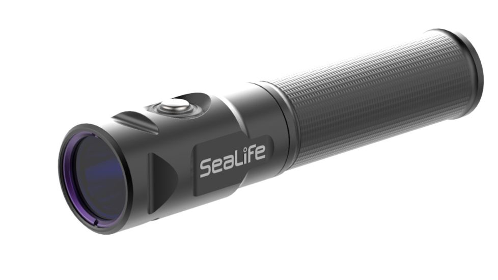 SeaLife Sea Dragon Mini Fluoro Flashlight &amp; Mask Filter, Black SL655
