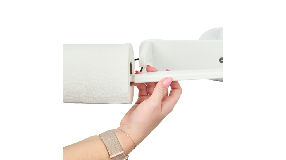 SeaSucker Paper Towel Holder, White, MB5424W