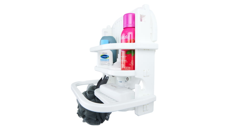 SeaSucker Shower Caddy, White, SM8100W