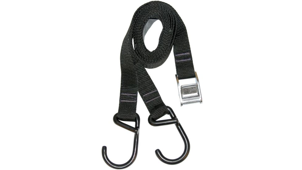 Seattle Sports Bow/Stern Straps  8in Black, Black 75100