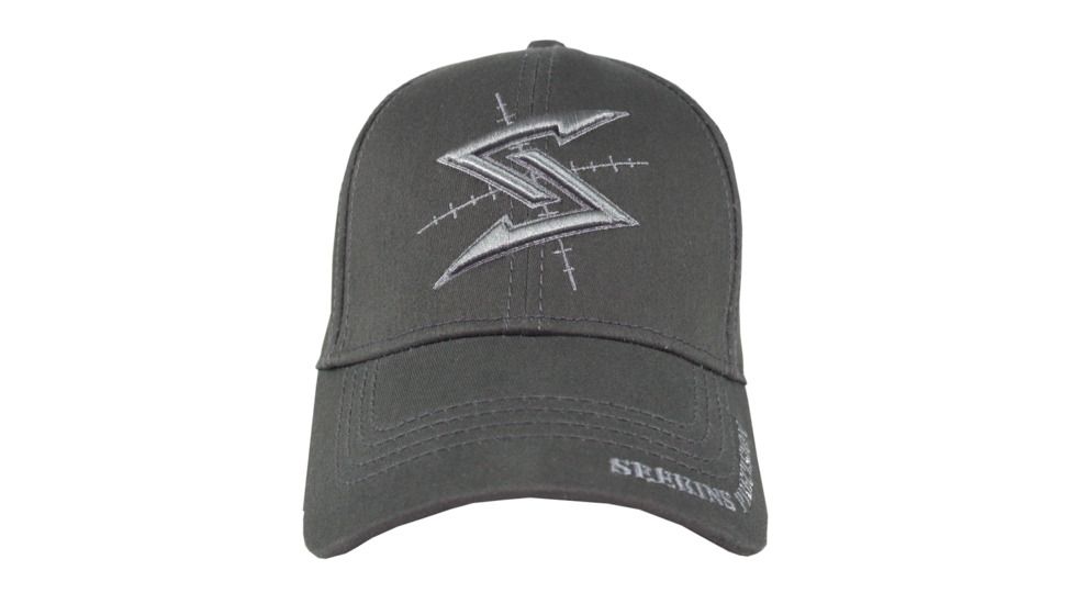 Seekins Precision Hat,Grey w/3D Logo,Small/Medium 0010820010