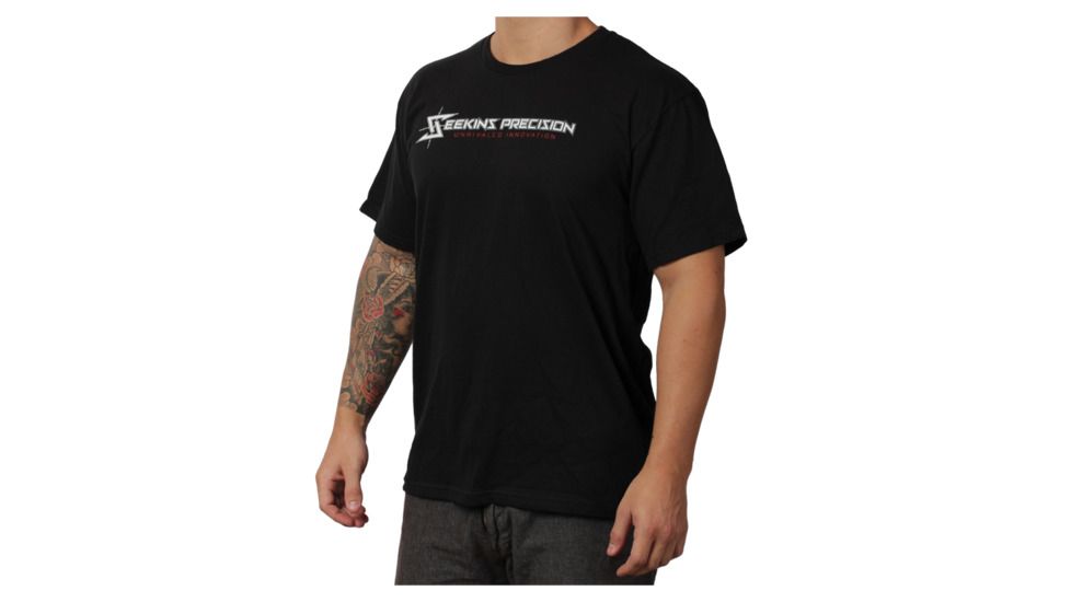 Seekins Precision Logo T-Shirt,Black,Extra Small 0010811104
