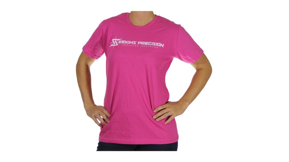 Seekins Precision Logo T-Shirt,Pink,Extra Small 0010811120