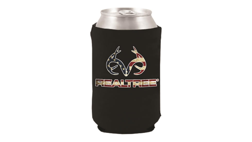 SEI Realtree Logo Magnetic, Can Cooler Black RMC5202