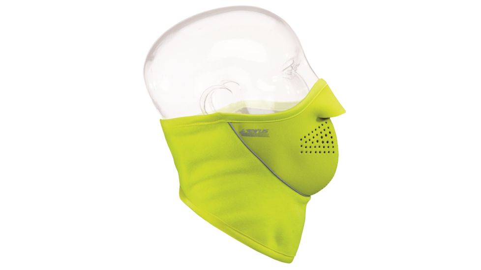 Seirus HWS Neofleece Combo Scarf, Hi Vis Yellow, Medium 4006675