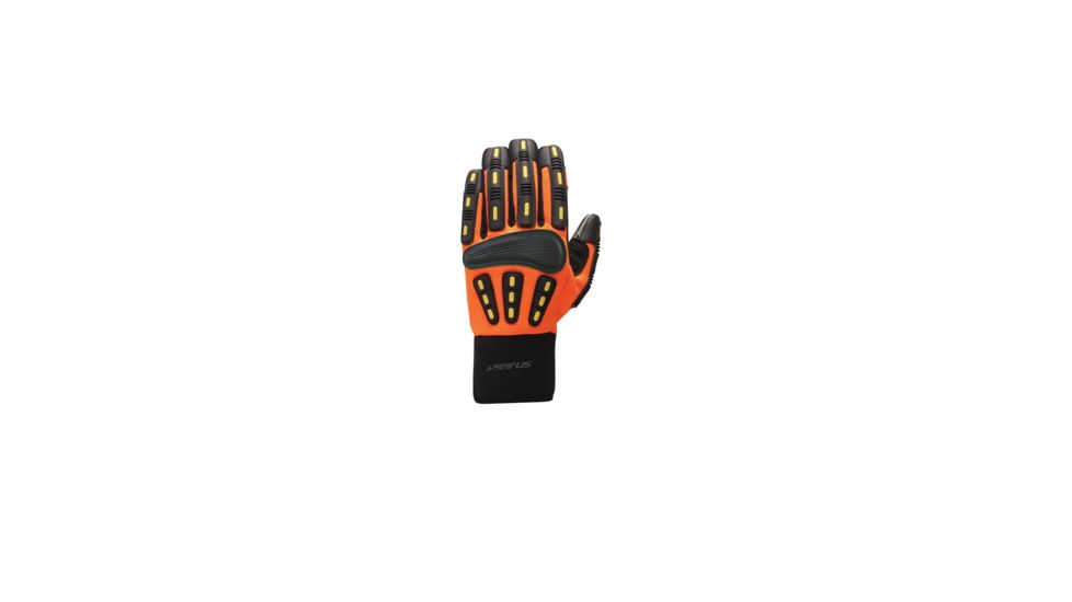 Seirus HWS Workman Gripper Glove " Mens, Hi-Vis Orange, Extra Large 4006653